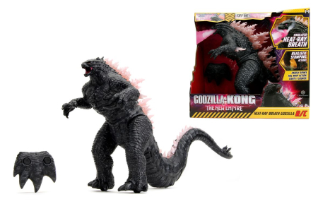 Promotii - JADA GODZILLA KONG NOUL IMPERIU FIGURINA GOZILLA HEAT RAY BREATH R/C CU TELECOMANDA 2.4GHz 63CM