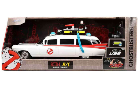 Jucarii - JADA MASINUTA CU TELECOMANDA GHOSTBUSTERS ECTO 1 SCARA 1 LA 16