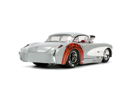 JADA MASINUTA METALICA BUGS BUNNY 1957 CHEVROLET CORVETTE 1:24 [4]
