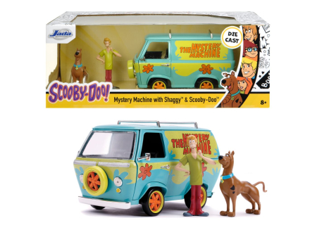 Noutati - JADA SCOOBY DOO SET DUBA METALICA MISTERIOASA SCARA 1 LA 24 SI 2 FIGURINE