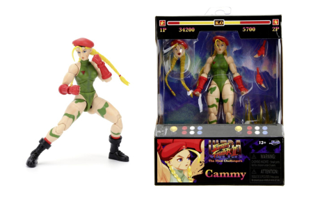 Jucarii - JADA STREET FIGHTER 2 SET FIGURINA CAMMY 15CM SI ACCESORII