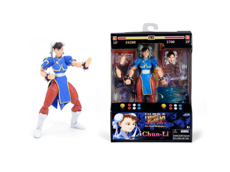 Jucarii - JADA STREET FIGHTER 2 SET FIGURINA CHUN LI 15CM SI ACCESORII