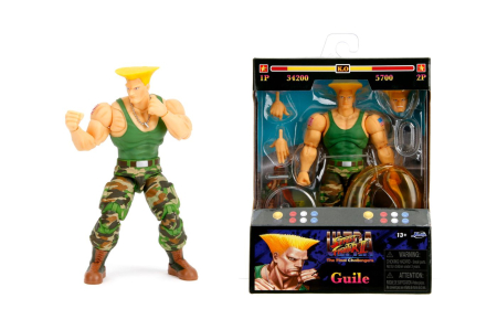 JADA STREET FIGHTER 2 SET FIGURINA GUILE 15CM SI ACCESORII [4]