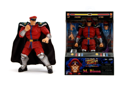 JADA STREET FIGHTER 2 SET FIGURINA M BISON 15CM SI ACCESORII [7]