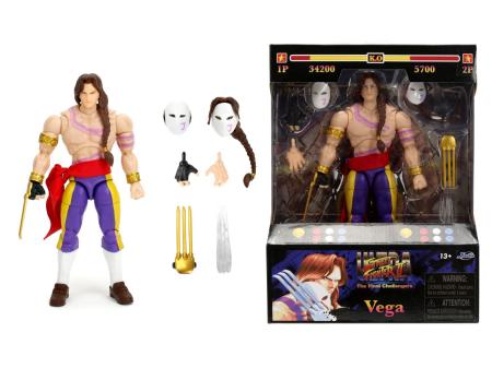 Promotii - JADA STREET FIGHTER 2 SET FIGURINA VEGA 15CM SI ACCESORII