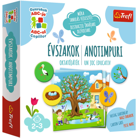 Jocuri educative si de societate - JOC ANOTIMPURI