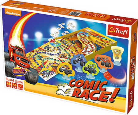 Jocuri educative si de societate - JOC COMIC RACE BLAZE