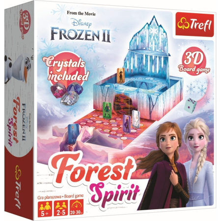 Jucarii - JOC FROZEN2 FOREST SPIRIT CU CRISTALE INCLUSE