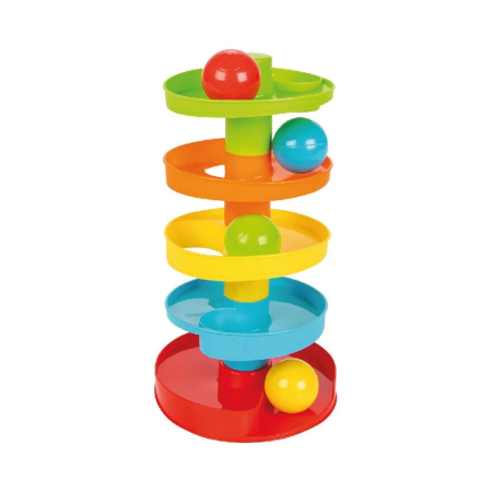 bubu-still.ro - Jucarie Pilsan Spin & Slide Ball Track Game