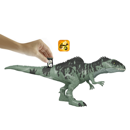 JURASSIC WORLD STRIKE N ROAR DINOZAUR GIGANOTOSAURUS [4]