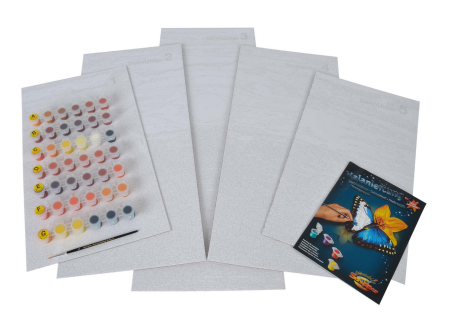 KIT PICTURA PE NUMERE SCHIPPER APUS IN CARAIBE, 5 TABLOURI [2]