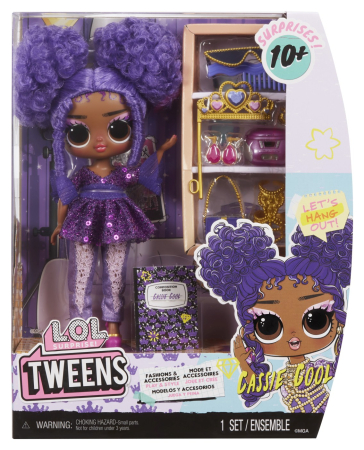 Papusi, plusuri, zane si figurine - L.O.L. SURPRISE! TWEENS PAPUSA FASHIONISTA CASSIE COOL CU SURPRIZE