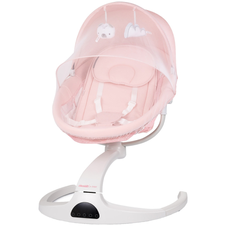 Balansoare si Leagane - Leagan electric Chipolino E-sway pink marshmallow