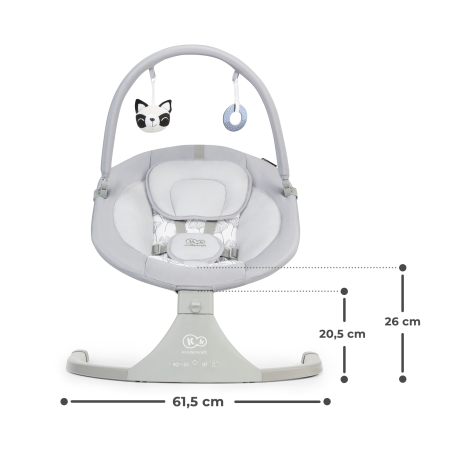 LEAGAN ELECTRIC KINDERKRAFT LULI, 2 IN 1, GREY [3]