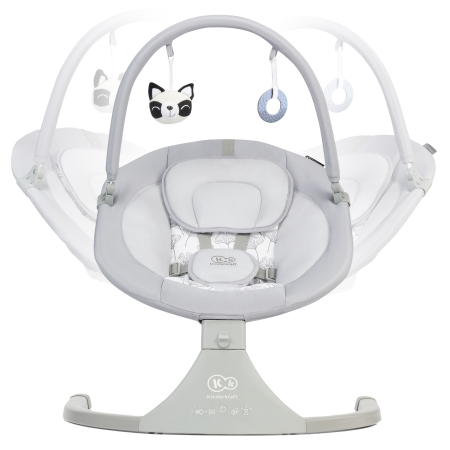 LEAGAN ELECTRIC KINDERKRAFT LULI, 2 IN 1, GREY [4]