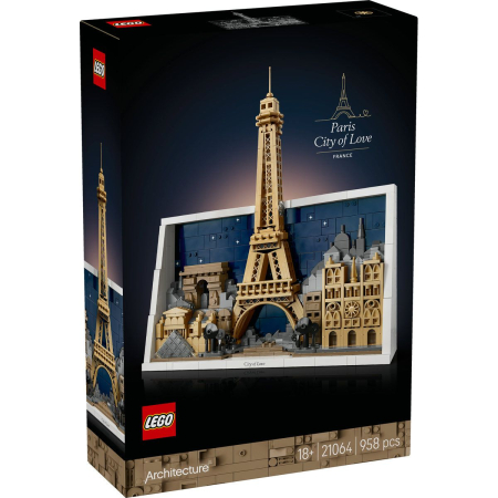 Puzzle si jocuri de construit - LEGO ARHITECTURE ORASUL IUBIRII 21064