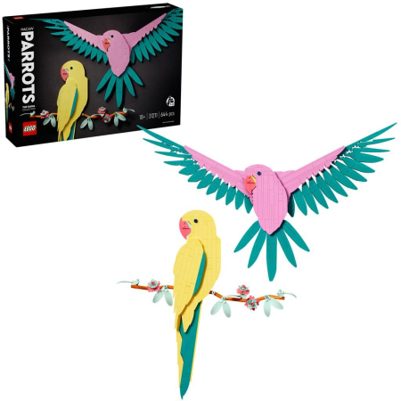 Puzzle si jocuri de construit - LEGO ART COLECTIA DE FAUNA   PAPAGALI ARA 31211