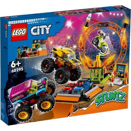 Puzzle si jocuri de construit - LEGO CITY ARENA DE CASCADORII 60295