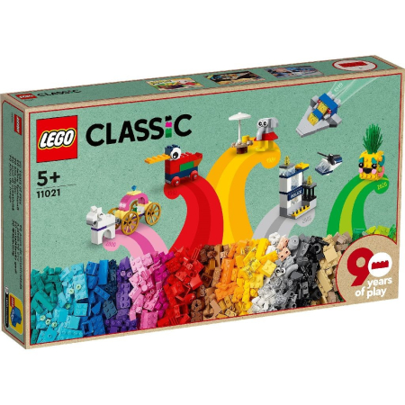 Puzzle si jocuri de construit - LEGO CLASSIC 90 DE ANI DE JOACA 11021
