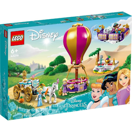 Puzzle si jocuri de construit - LEGO DISNEY PRINCESS CALATORIA FERMECATA A PRINTESELOR 43216