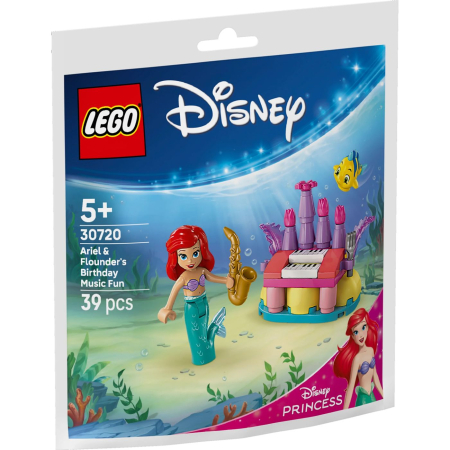 Noutati - LEGO DISNEY PRINCESS DISTRACTIE MUZICALA CU FLOUNDER DE ZIUA DE NASTERE A LUI ARIEL 30720