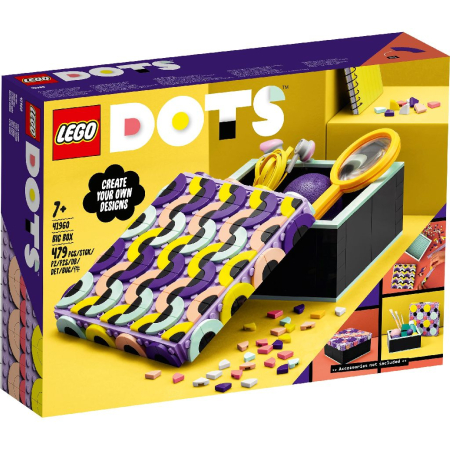 Puzzle si jocuri de construit - LEGO DOTS CUTIE MARE 41960