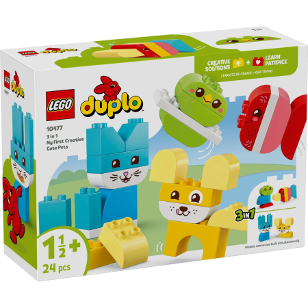 Noutati - LEGO DUPLO ANIMALUTE DE COMPANIE CREATIVE 3 IN 1 10477