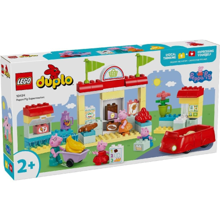 Puzzle si jocuri de construit - LEGO DUPLO SUPERMARKETUL PURCELUSEI PEPPA 10434