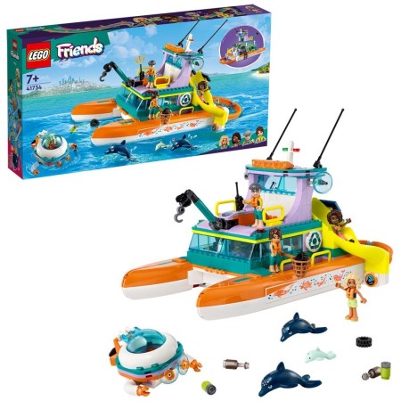 LEGO FRIENDS BARCA DE SALVARE PE MARE 41734 [4]