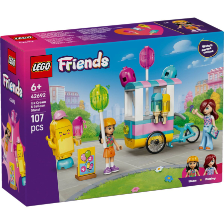 Jucarii - LEGO FRIENDS STAND CU INGHETATA SI BALOANE 42692