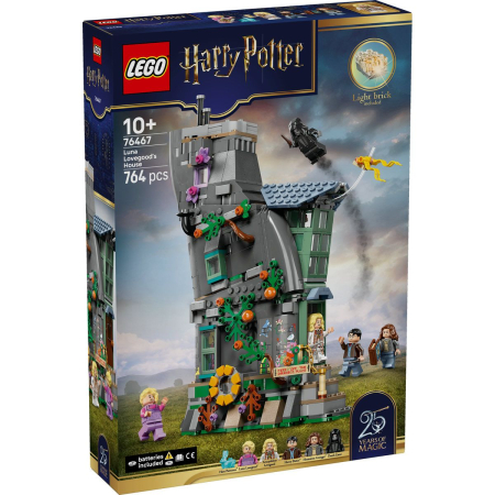 Puzzle si jocuri de construit - LEGO HARRY POTTER CASA LUNEI LOVEGOOD 76467