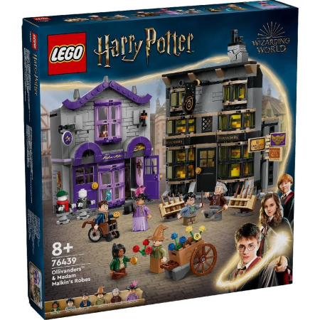 Noutati - LEGO HARRY POTTER TM OLLIVANDER SI MAGAZINUL DE HAINE AL LUI MADAM MALKIN 76439