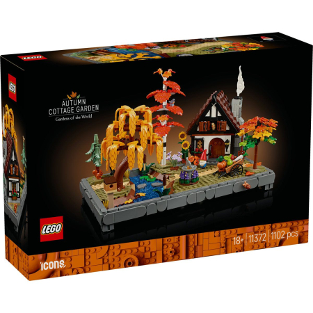 Jucarii - LEGO ICONS GRADINA DE CABANA TOAMNA 11372
