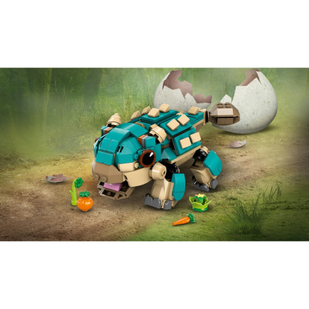 LEGO JURASSIC WORLD BEBELUSA BUMPY ANKYLOSAURUS 76962 [12]