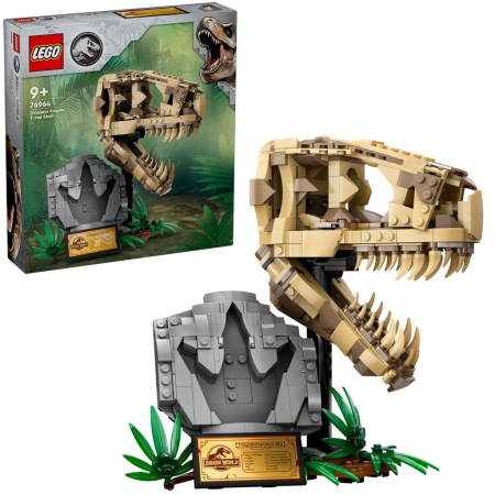 LEGO JURASSIC WORLD FOSILE DE DINOZAUR CRANIU DE TREX 76964 [2]