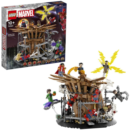 Puzzle si jocuri de construit - LEGO MARVEL SUPER HEROES LUPTA FINALA A OMULUI PAIANJEN 76261