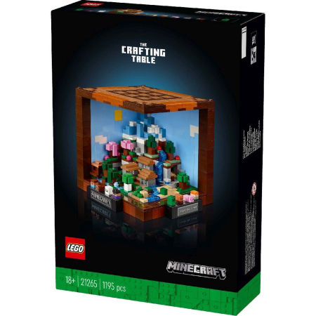 Puzzle si jocuri de construit - LEGO MINECRAFT MASA DE LUCRU 21265