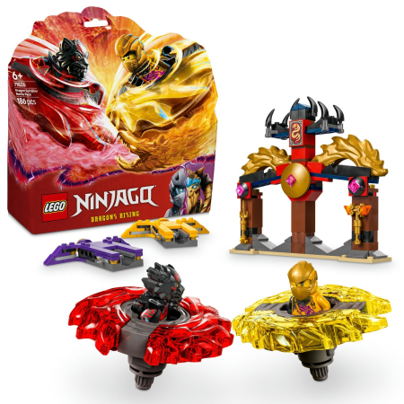 LEGO NINJAGO PACHET DE LUPTA CU DRAGONI SPINJITZU 71826 [8]