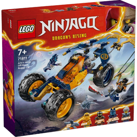 Puzzle si jocuri de construit - LEGO NINJAGO VEHICULUL DE TEREN NINJA AL LUI ARIN 71811