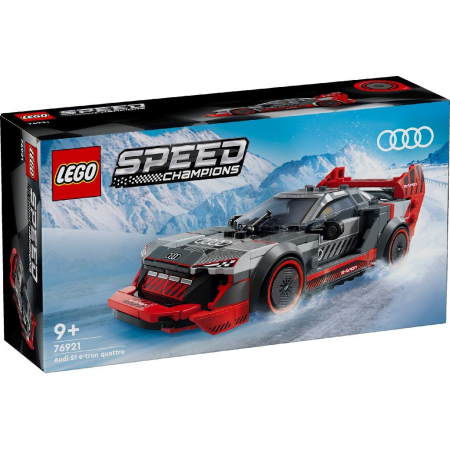Puzzle si jocuri de construit - LEGO SPEED CHAMPIONS MASINA DE CURSE AUDI S1 E-TRON QUATTRO 76921