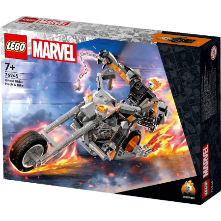 LEGO SUPER HEROES ROBOT SI MOTOCICLETA CALARETUL FANTOMA 76245 [4]