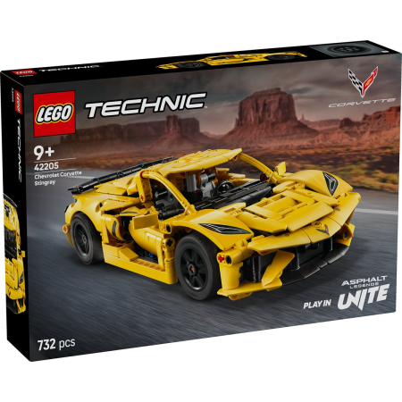 Puzzle si jocuri de construit - LEGO TECHNIC CHEVROLET CORVETTE STINGRAY 42205