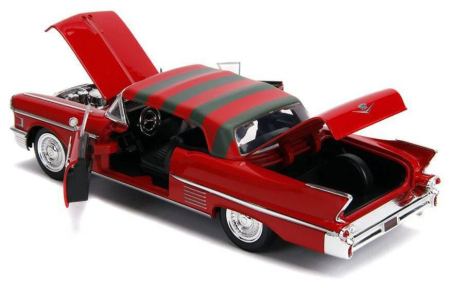 MACHETA METALICA FREDDY KRUEGER 1958 CADILLAC MODEL 62 SCARA 1 LA 24 [3]