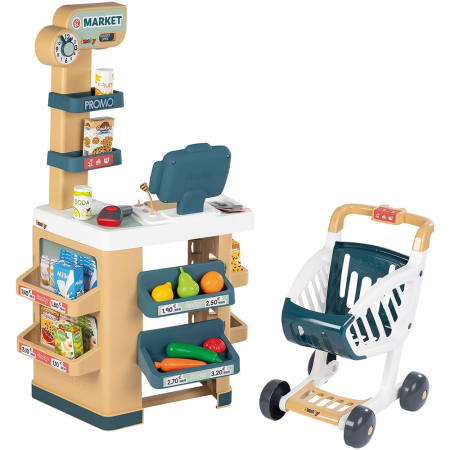 Jucarii - Magazin pentru copii Smoby Market cu 34 accesorii