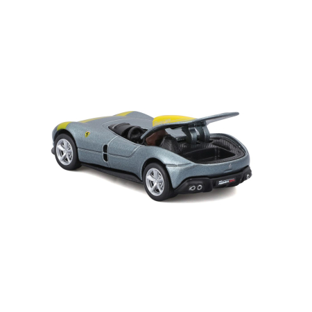 MAISTO MASINUTA METALICA SPEED ICONS FERRARI MONZA SP1 ARGINTIU SCARA 1 LA 64 [3]