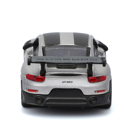 MAISTO MASINUTA METALICA SPEED ICONS PORSCHE 911 GT2 RS SILVER BLACK SCARA 1 LA 64 [4]