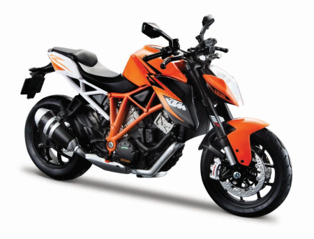 MAISTO MOTOCICLETA METALICA CU STAND KTM 1290 SUPER DUKE R SCARA 1 LA 12 [1]