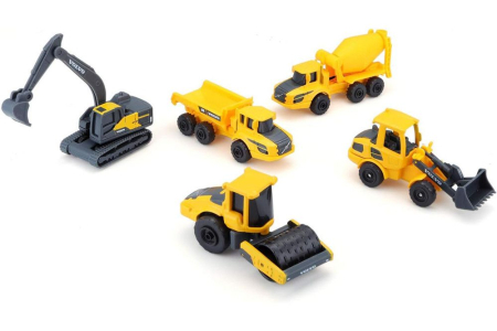 MAISTO SET 5 UTILAJE DE CONSTRUCTII VOLVO [7]