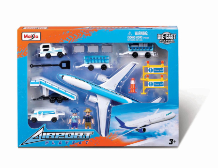 Masinute si trenulete - MAISTO SET AEROPORT AVION ALB