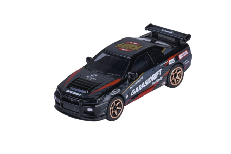MAJORETTE GARASIDRIFT MASINUTA METALICA NISSAN SKYLINE GTR [1]